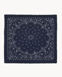 Tres Grand Bandana Cachemire, 2 Fils