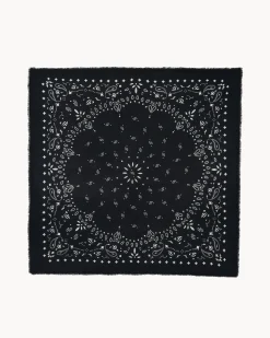 Tres Grand Bandana Cachemire, 2 Fils