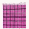 Tres Grand Bandana Cachemire A Franges