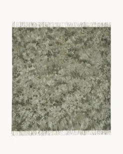 Tres Grand Bandana Cachemire A Franges