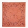 Tres Grand Bandana En Voile De Cachemire, 2 Fils