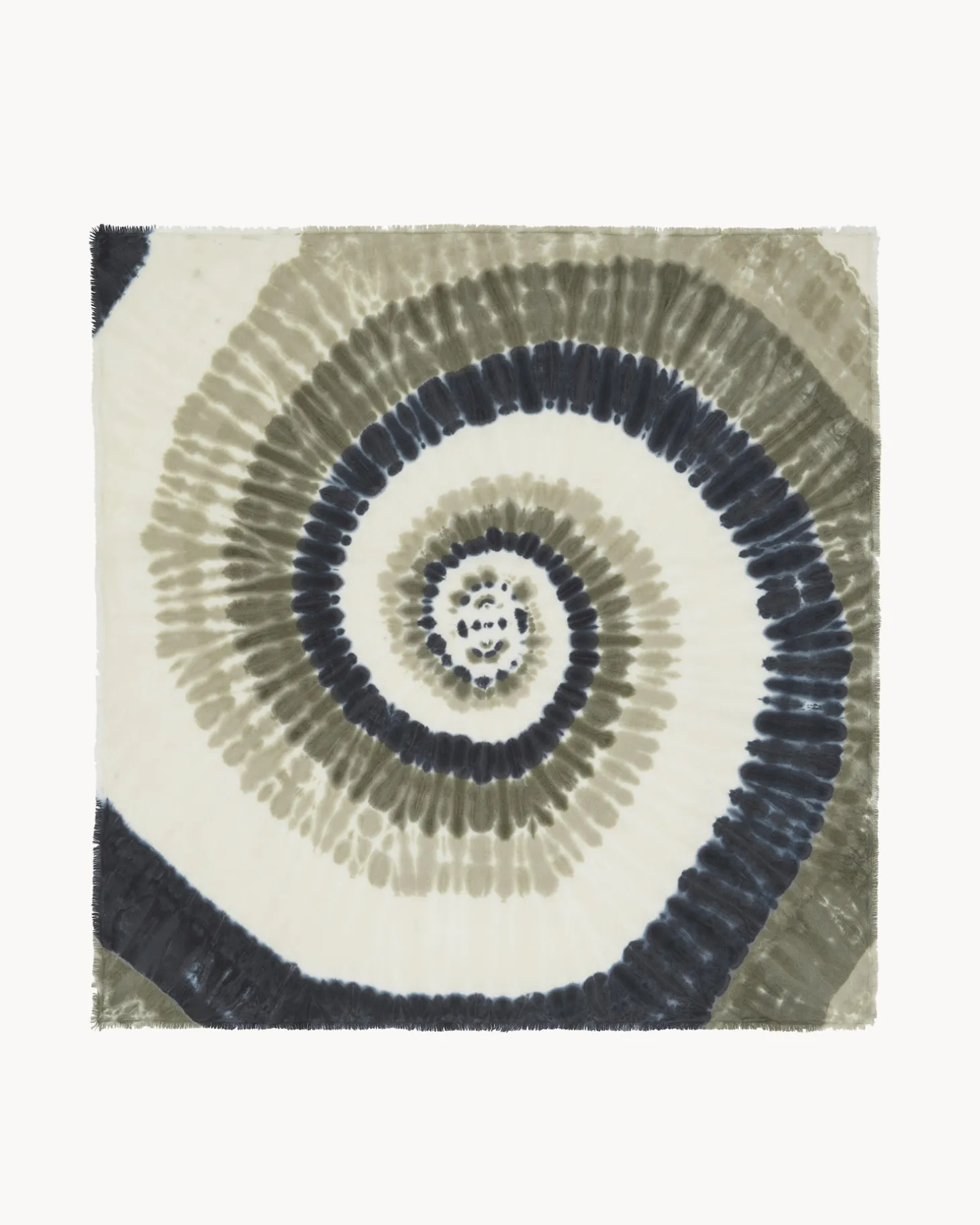 Tres Grand Bandana Tie & Dye Cachemire, 2 Fils