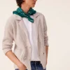 Veste Blazer Cachemire Cotes Anglaises, 6 Fils