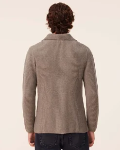 Veste Blazer Cachemire Cotes Anglaises, 6 Fils
