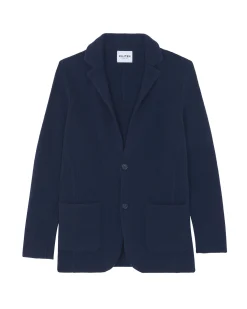 Veste Blazer Cachemire Homme Mi-Long