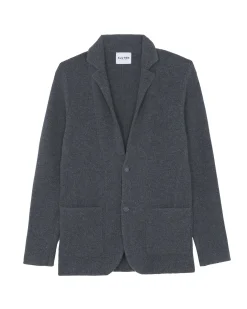 Veste Blazer Cachemire Homme Mi-Long