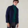 Veste Blazer Cachemire Homme Col Chale