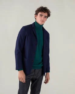 Veste Blazer Cachemire Homme Col Chale
