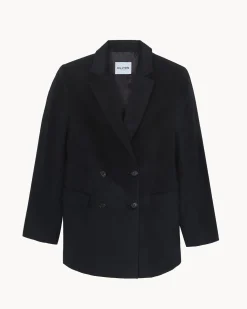 Veste Cachemire Femme Col Blazer