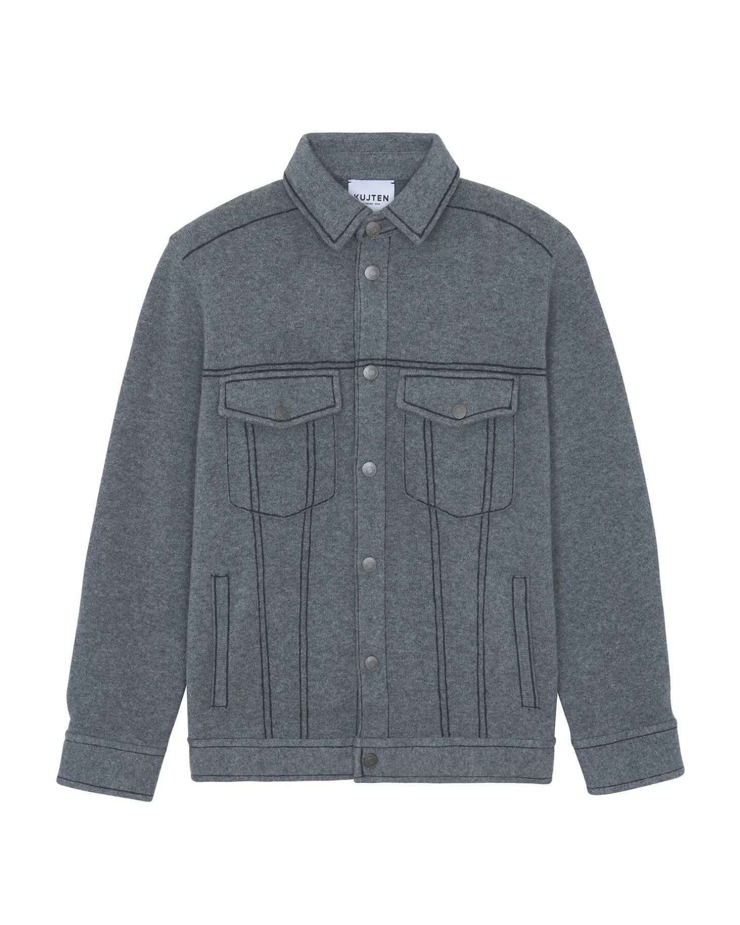 Veste Cachemire Homme Jacquard, 4 Fils