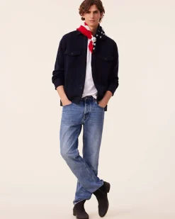 Veste Cachemire Homme Jacquard, 4 Fils