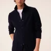 Veste Cachemire Homme Jersey Envers, 8 Fils