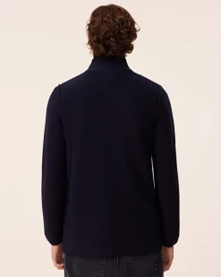 Veste Cachemire Homme Jersey Envers, 8 Fils