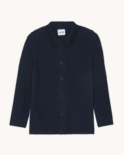 Veste Cachemire Homme Jersey Envers, 8 Fils