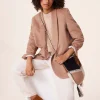 Veste Col Chale Cachemire Tisse