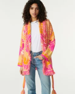 Veste Col Chale Cachemire