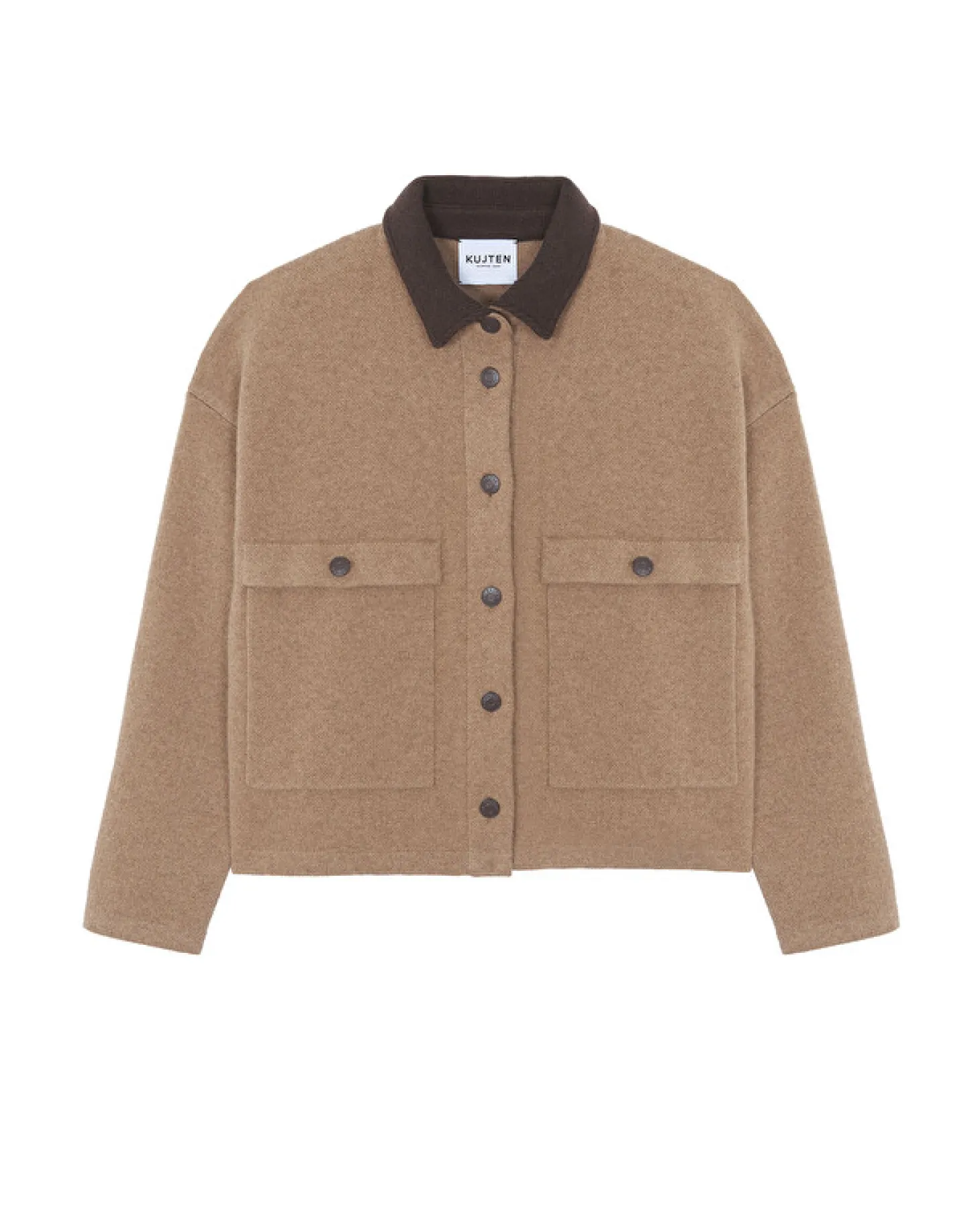 Veste Courte Cachemire Jacquard, 4 Fils