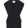 Veste Kimono Cachemire Matelassee Femme