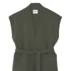 Veste Kimono Cachemire Matelassee Femme