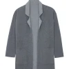 Veste Longue Cachemire Double Face, 2 Fils