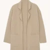 Veste Longue Cachemire Double Face, 2 Fils