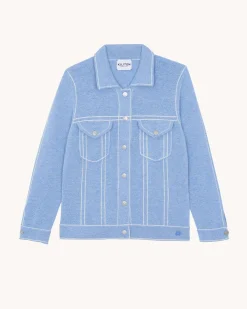 Veste Manches Longues Cachemire Enfant, 4 Fils