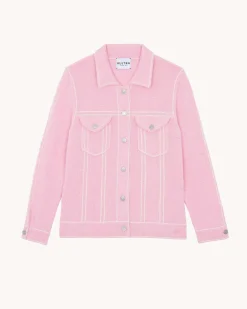 Veste Manches Longues Cachemire Enfant, 4 Fils